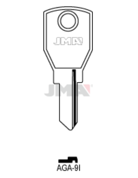 LLAVE EN BRUTO AGA-9I