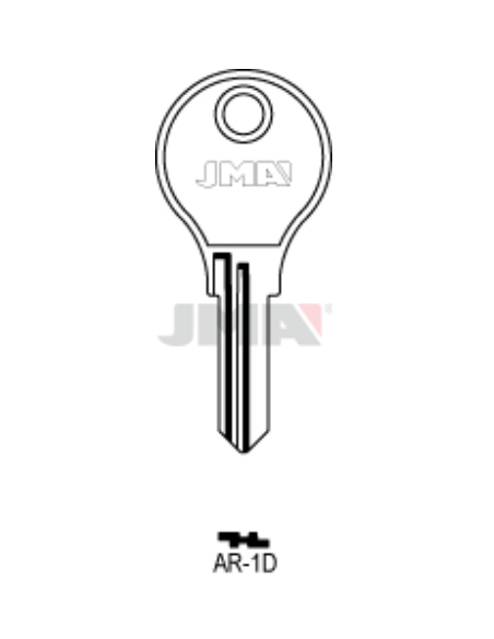 LLAVE EN BRUTO AR-1D