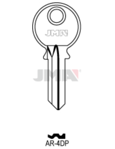 LLAVE EN BRUTO AR-4DP