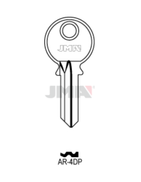 LLAVE EN BRUTO AR-4DP