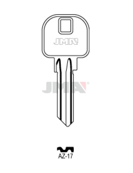 LLAVE EN BRUTO AZ-17