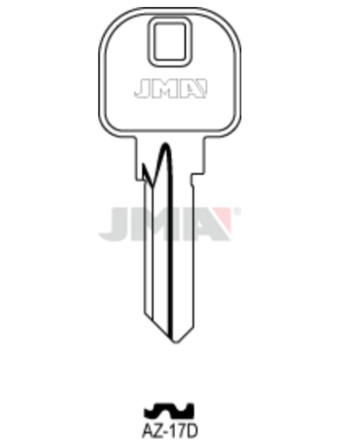 LLAVE EN BRUTO AZ-17D