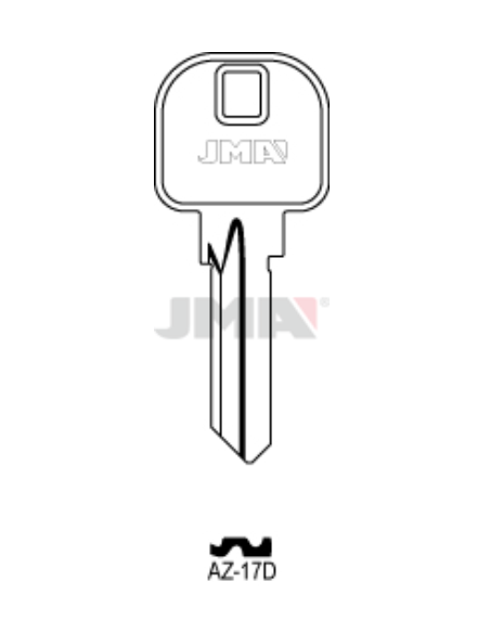 LLAVE EN BRUTO AZ-17D