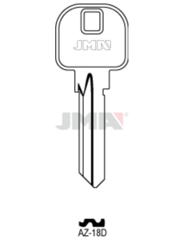 LLAVE EN BRUTO AZ-18D