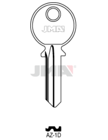 LLAVE EN BRUTO AZ-1D