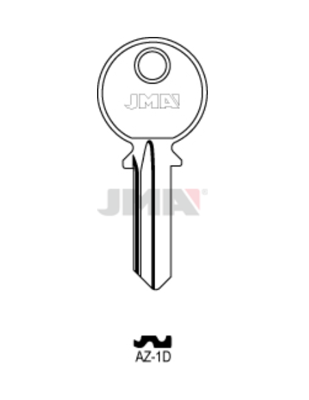 LLAVE EN BRUTO AZ-1D