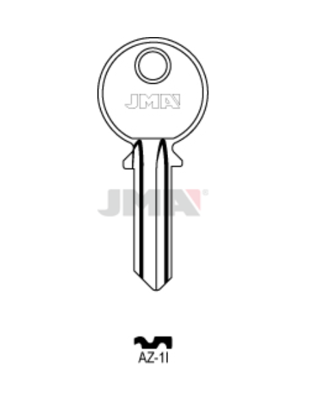 LLAVE EN BRUTO AZ-1I