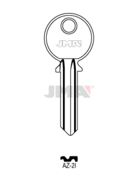 LLAVE EN BRUTO AZ-2I