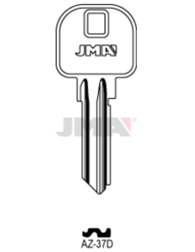 LLAVE EN BRUTO AZ-37D