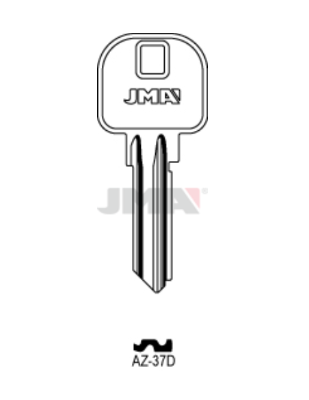 LLAVE EN BRUTO AZ-37D