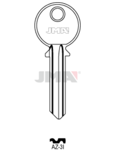 LLAVE EN BRUTO AZ-3I