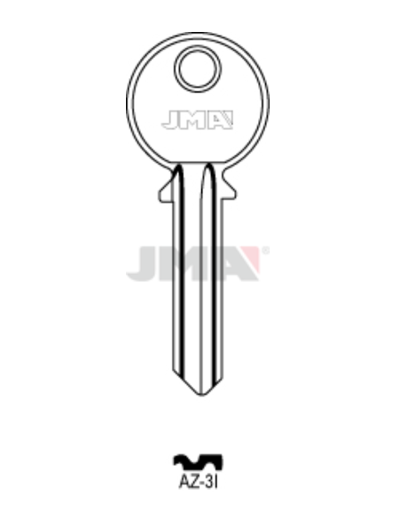 LLAVE EN BRUTO AZ-3I