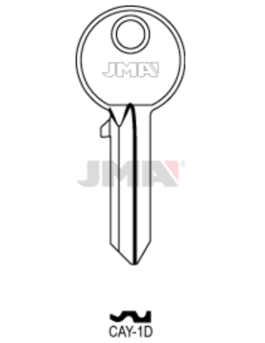 LLAVE EN BRUTO CAY-1D