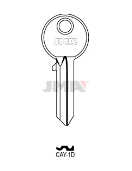 LLAVE EN BRUTO CAY-1D
