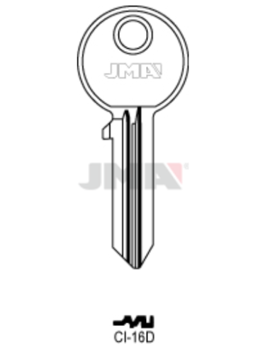 LLAVE EN BRUTO CI-16D