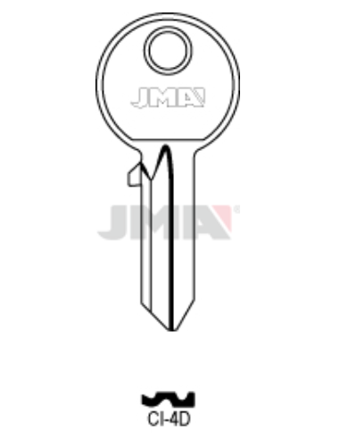 LLAVE EN BRUTO CI-4D