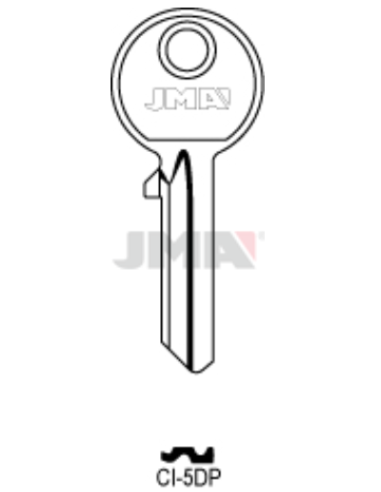 LLAVE EN BRUTO CI-5DP