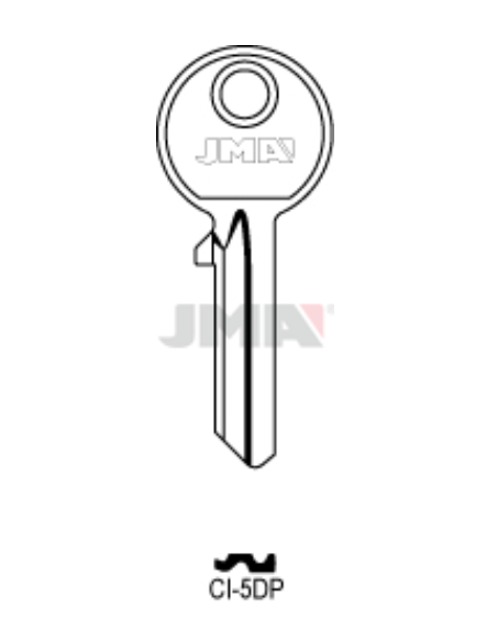 LLAVE EN BRUTO CI-5DP