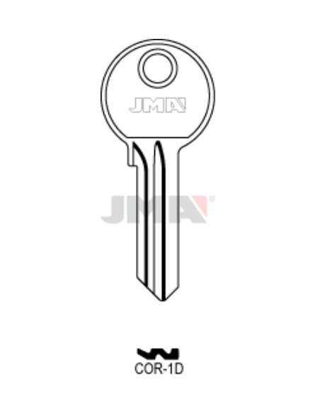 LLAVE EN BRUTO COR-1D