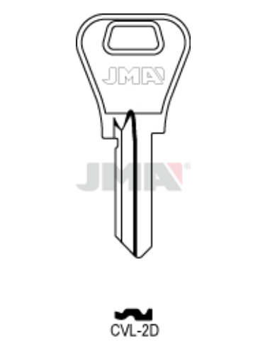 LLAVE EN BRUTO CVL-2D