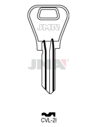 LLAVE EN BRUTO CVL-2I