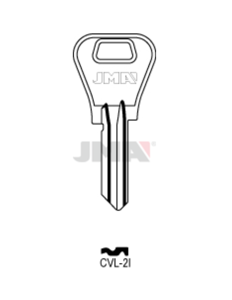 LLAVE EN BRUTO CVL-2I
