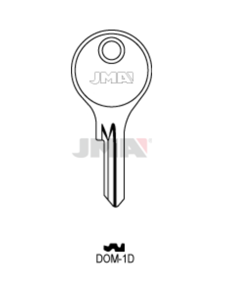 LLAVE EN BRUTO DOM-1D