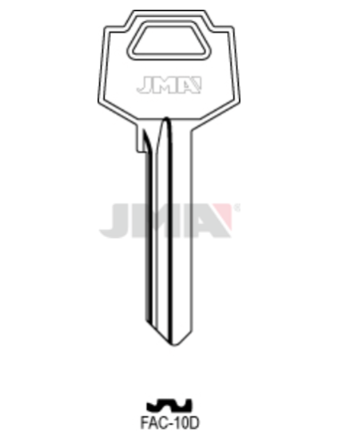 LLAVE EN BRUTO FAC-10D
