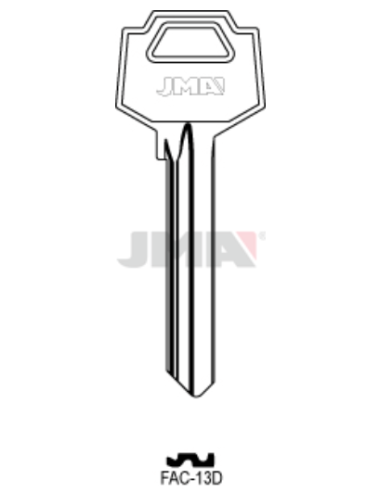 LLAVE EN BRUTO JMA FAC-13D