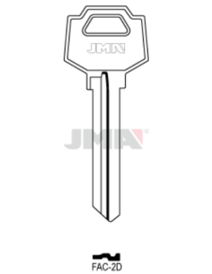 LLAVE EN BRUTO FAC-2D