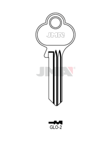 LLAVE EN BRUTO GLO-2