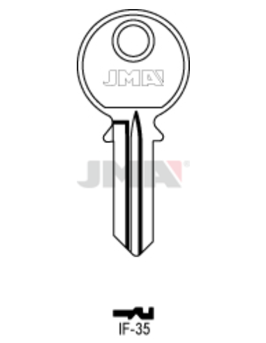 LLAVE EN BRUTO IF-35