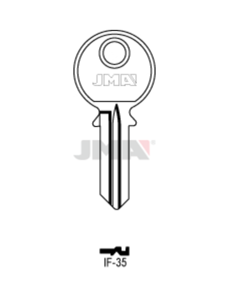 LLAVE EN BRUTO IF-35