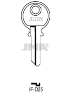 LLAVE EN BRUTO IF-D25