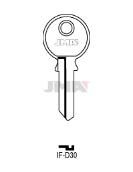 LLAVE EN BRUTO IF-D30