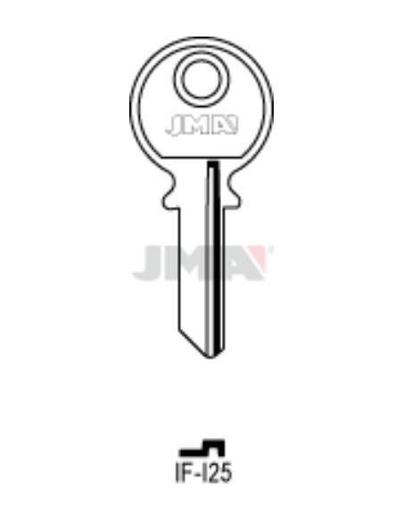 LLAVE EN BRUTO IF-I25