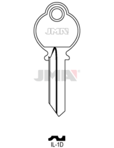 LLAVE EN BRUTO IL-1D