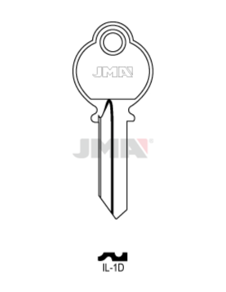 LLAVE EN BRUTO IL-1D