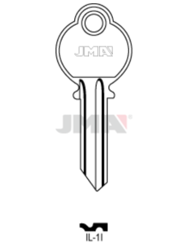 LLAVE EN BRUTO IL-1I
