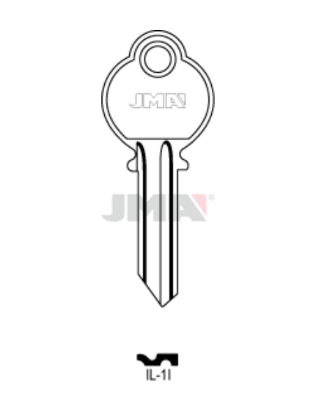 LLAVE EN BRUTO IL-1I