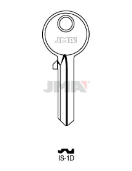 LLAVE EN BRUTO IS-1D