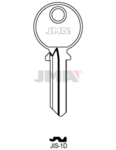 LLAVE EN BRUTO JIS-1D