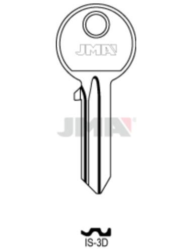 LLAVE EN BRUTO IS-3D