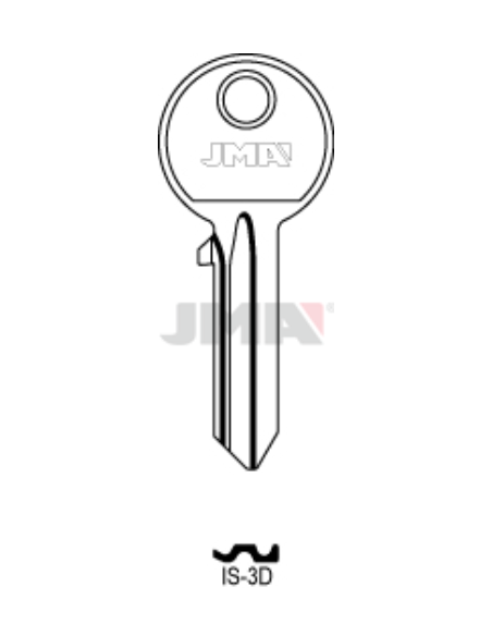 LLAVE EN BRUTO IS-3D