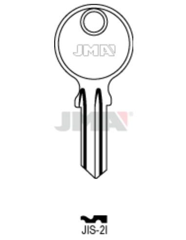 LLAVE EN BRUTO JIS-2I