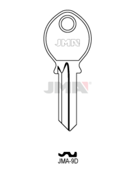 LLAVE EN BRUTO JMA-9D