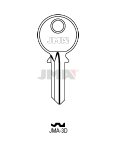 LLAVE EN BRUTO JMA-3D