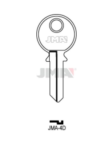 LLAVE EN BRUTO JMA-4D