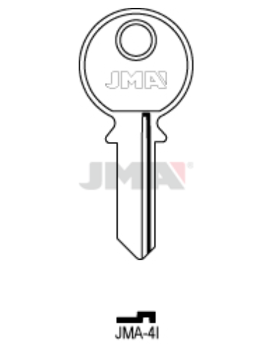 LLAVE EN BRUTO JMA-4I