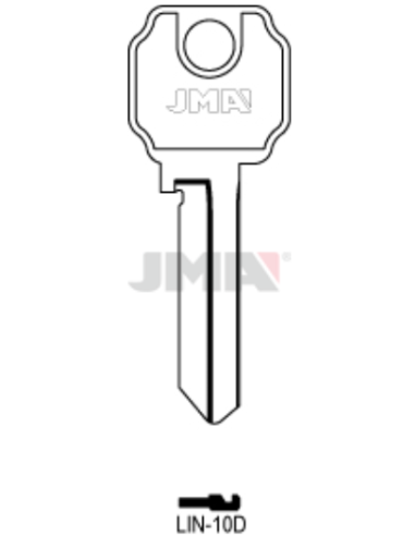 LLAVE EN BRUTO LIN-10D
